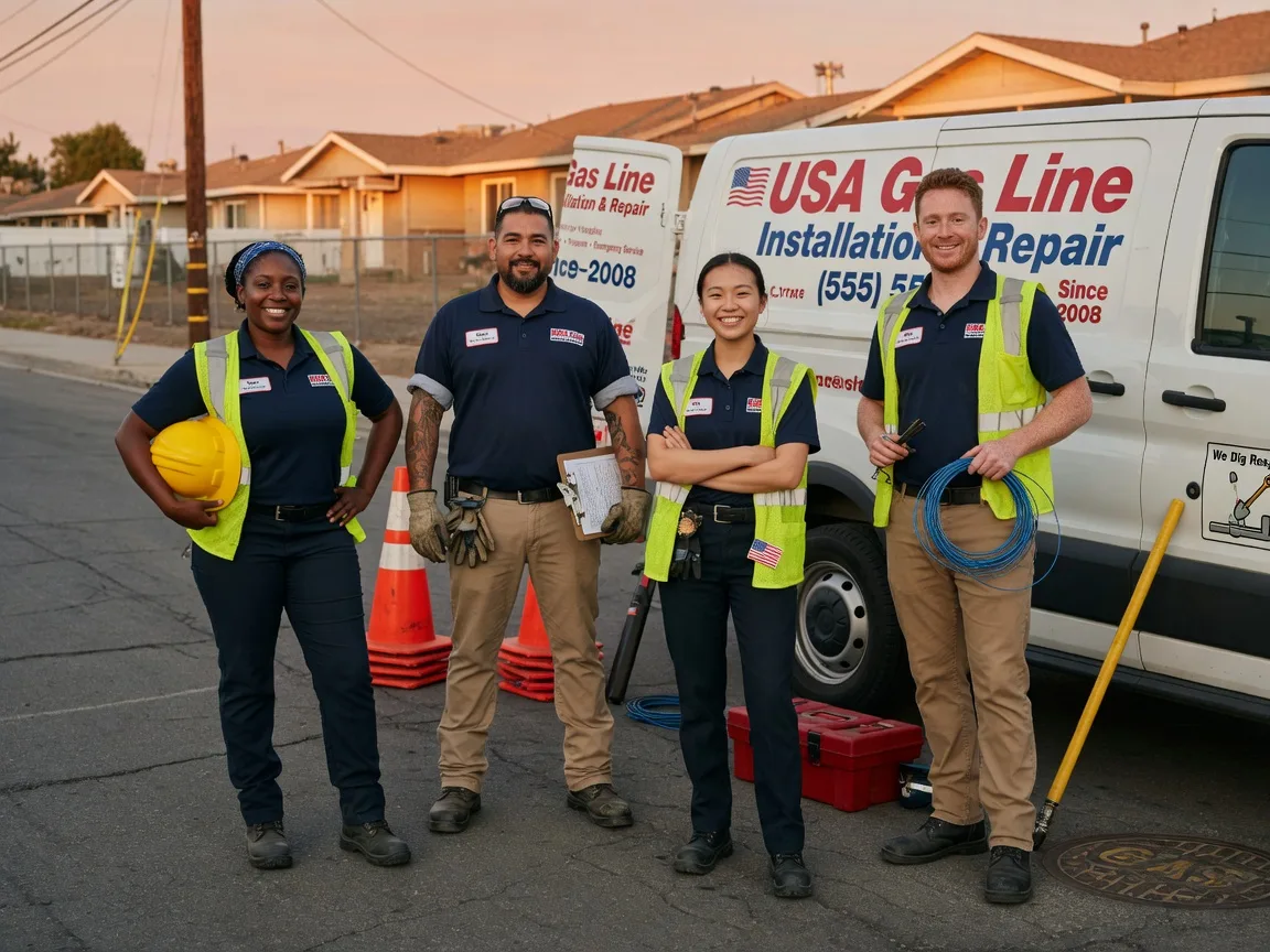Gas Line Installation company in Brandon, IA